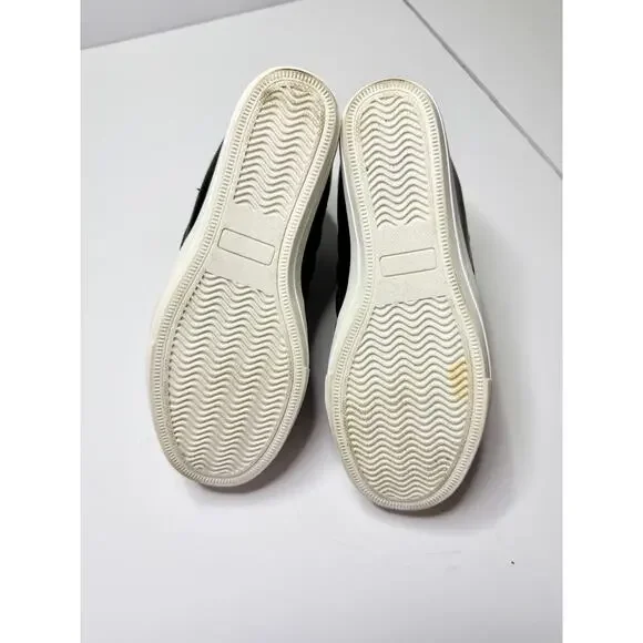 Juicy Couture JC Journey Wedge Sneakers Black Quilted High Top Shoes Women 9 - Picture 5 of 6